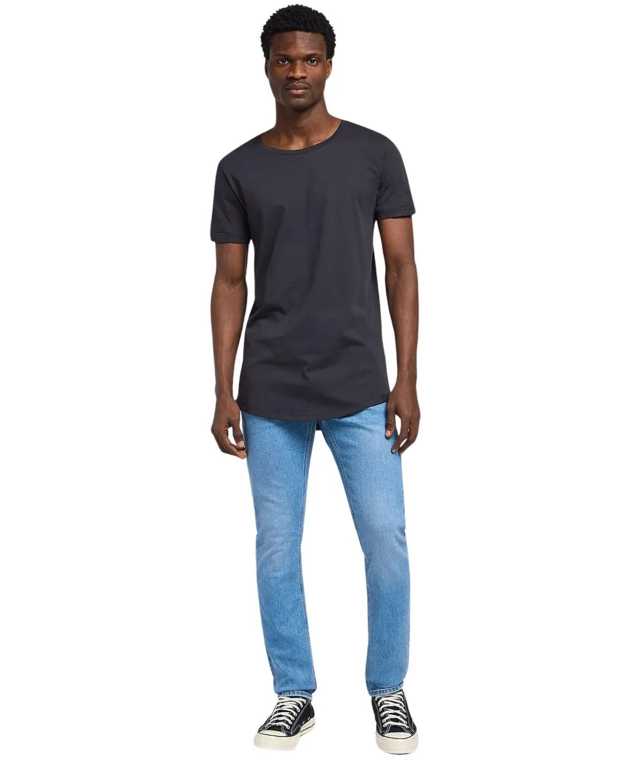 Lee Luke Jeans Slim Fit in hellblauer Waschung