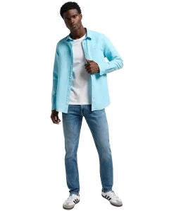 Lee Luke Jeans Slim Fit in blauer Highland Waschung