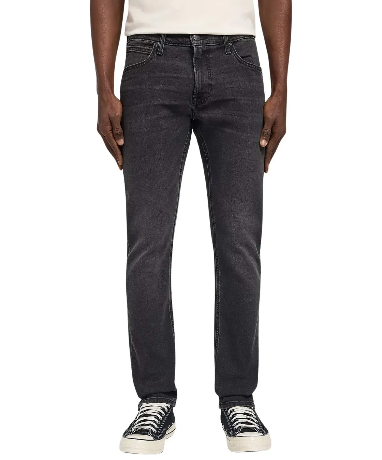 Lee Luke Jeans Slim Tapered in Asphalt Rocker-Waschung