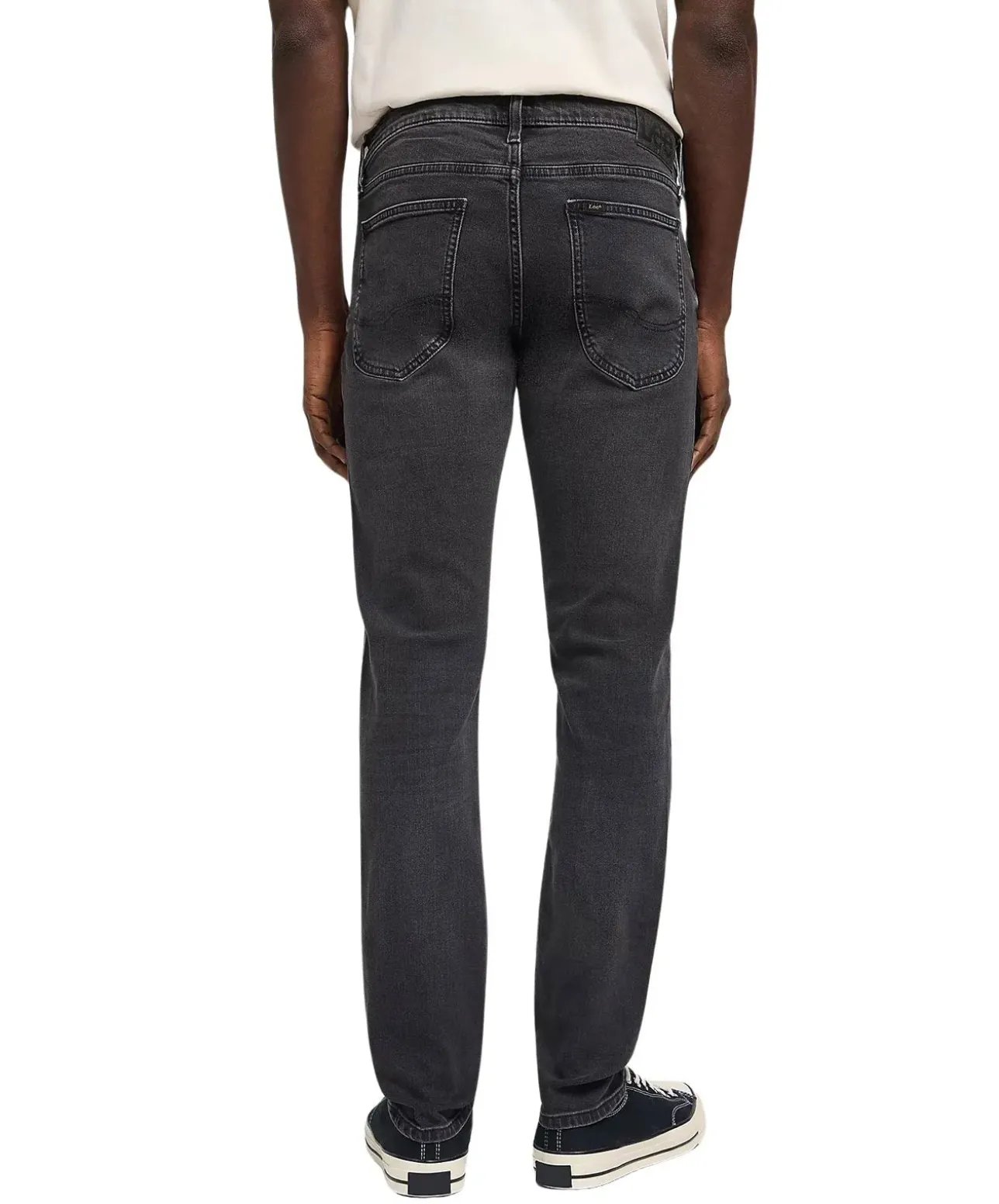 Lee Luke Jeans Slim Tapered in Asphalt Rocker-Waschung
