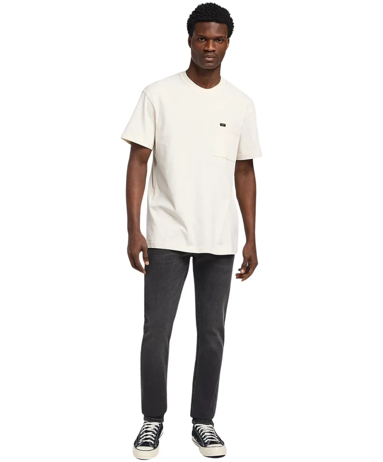 Lee Luke Jeans Slim Tapered in Asphalt Rocker-Waschung