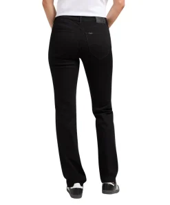 LEE Marion Straight Jeans in Schwarz
