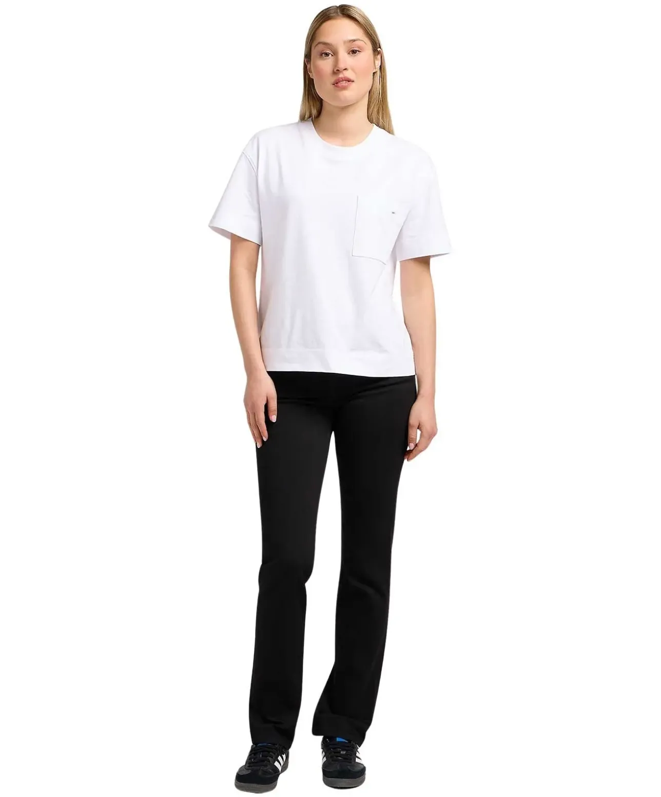 LEE Marion Straight Jeans in Schwarz