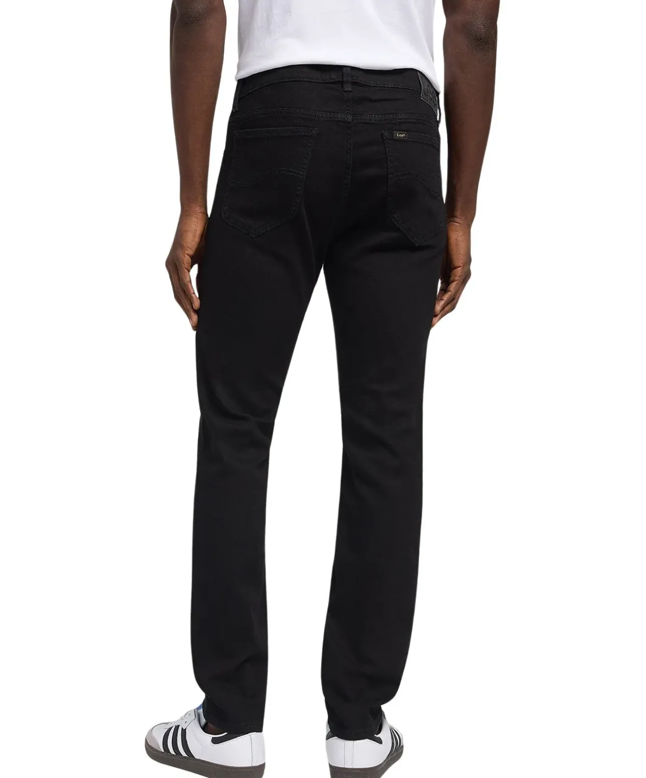Lee Rider Jeans in schwarzer Waschung