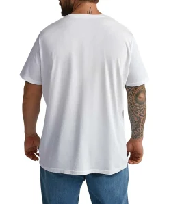 Lee T-Shirt Patch Logo Tee in Weiß