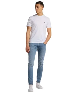 Lee T-Shirt Patch Logo Tee in Weiß