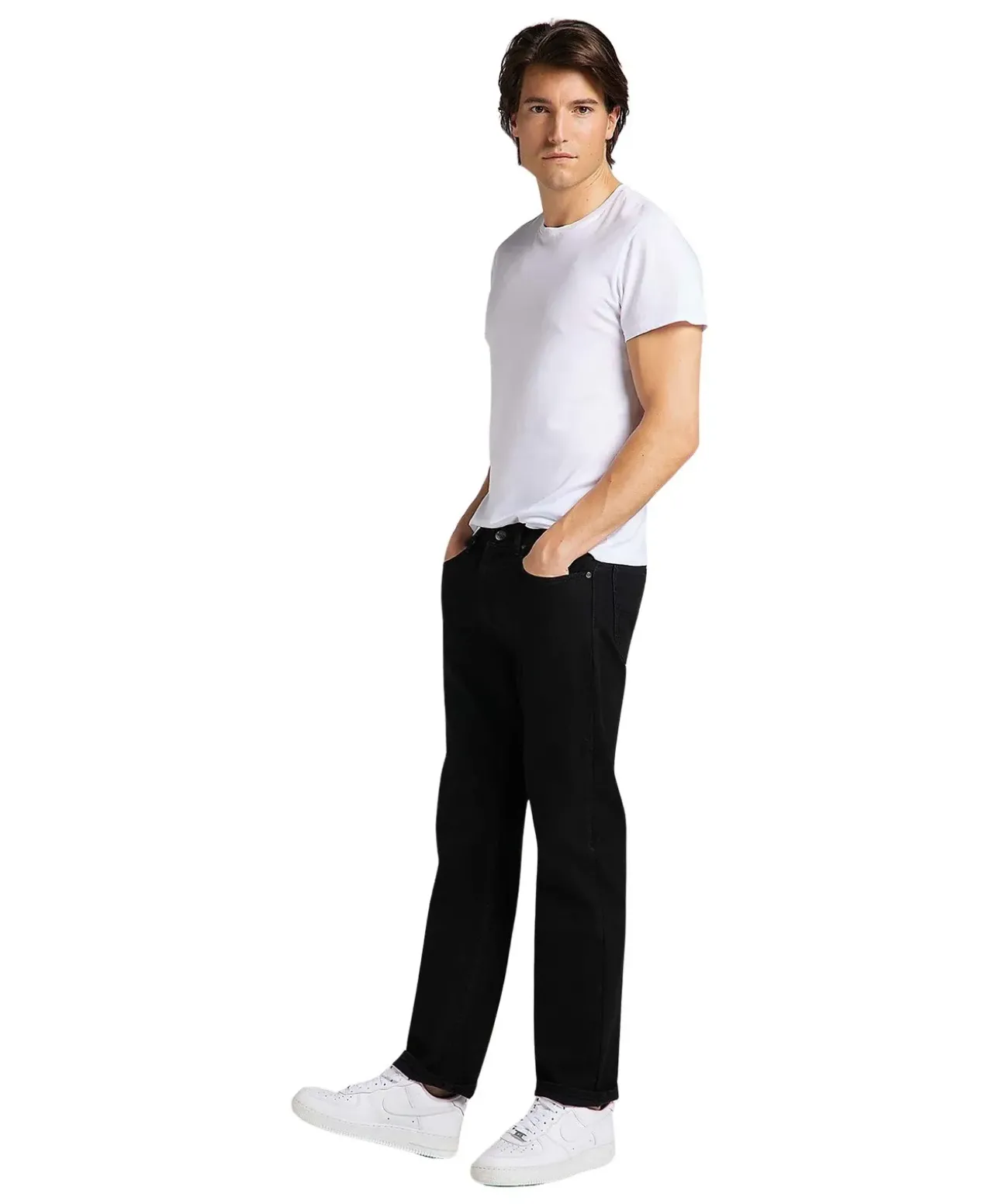 Lee T-Shirt Twin Pack Crew im 2er Pack in Weiß