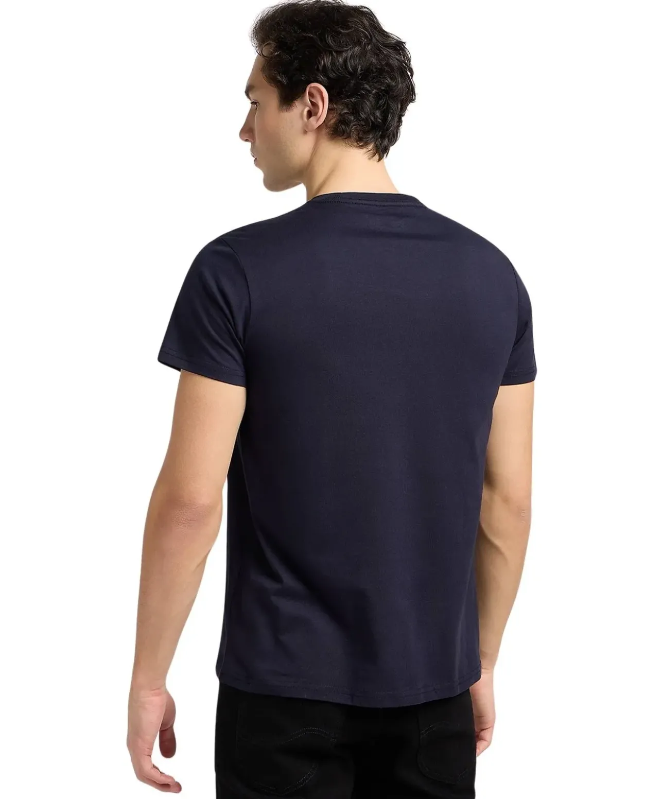 Lee T-Shirt Twin Pack Crew in Grau/Blau im 2er Pack