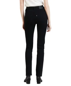 Levi’s 724 - Gerade Schwarze Jeans mit hohem Bund