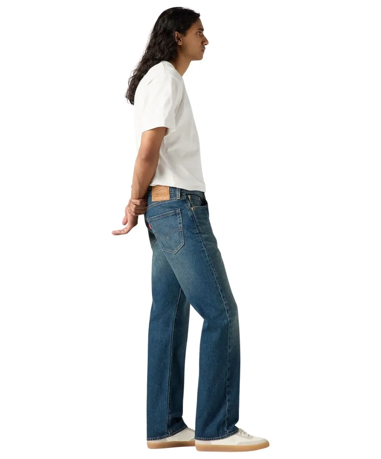 Levis 527 Bootcut Jeans in dunkler Waschung