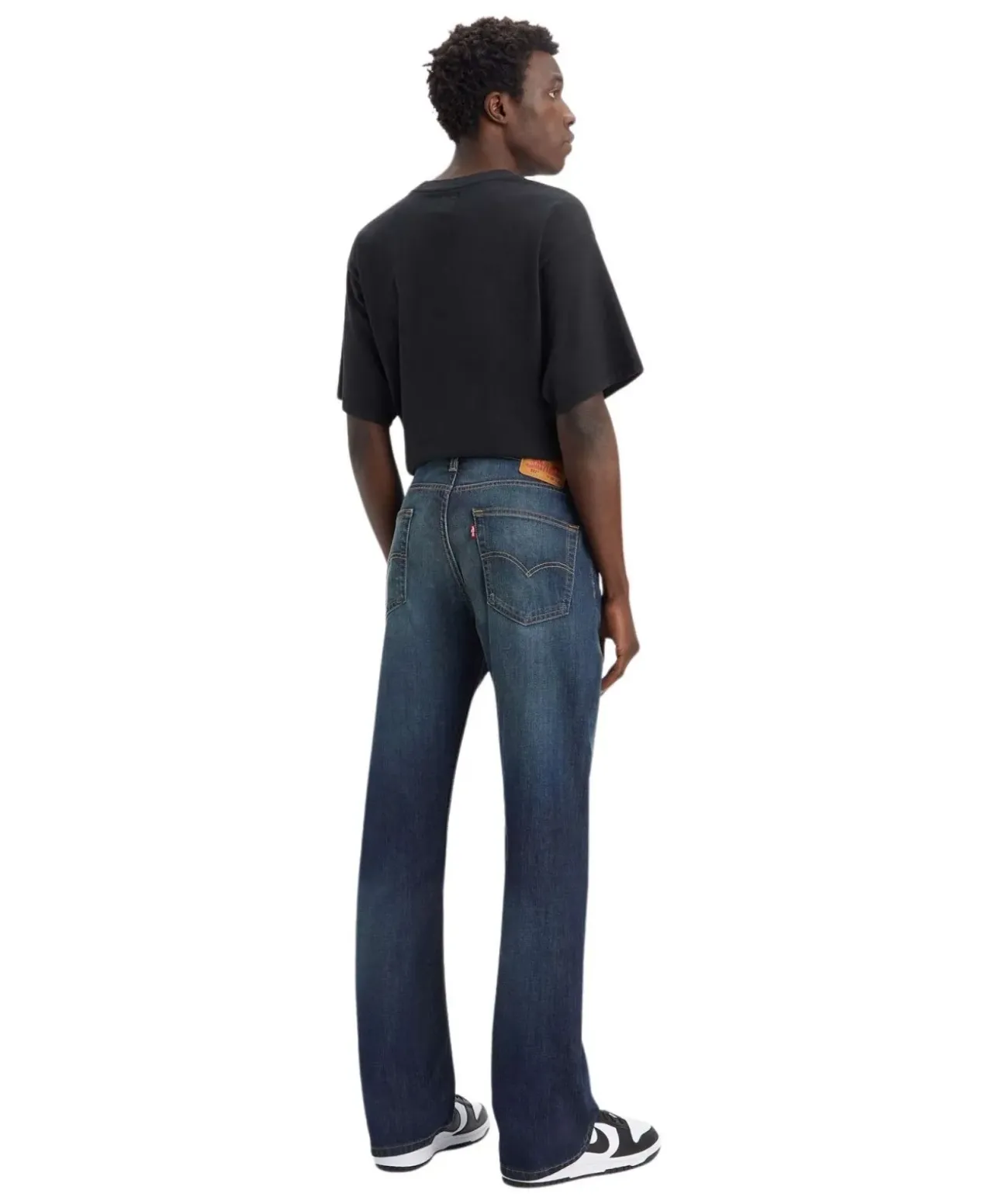Levis 527 Bootcut Jeans in Dunkelblauer Waschung