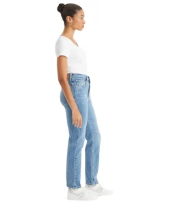 Levi's 501 Damen-Jeans Original Fit in hellem Hollow Days