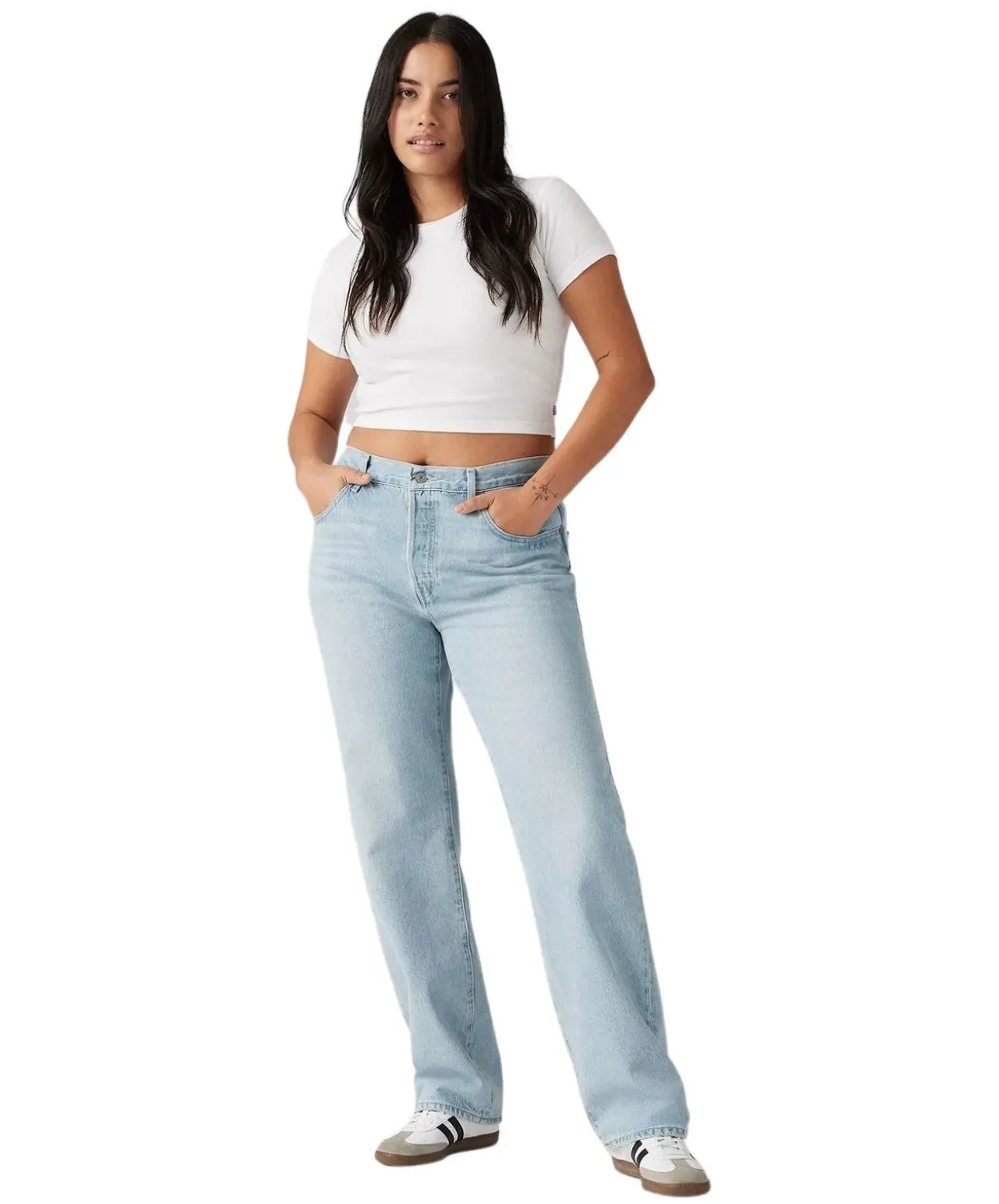 Levis 501 90er Jeans in Ever Afternoon-Waschung