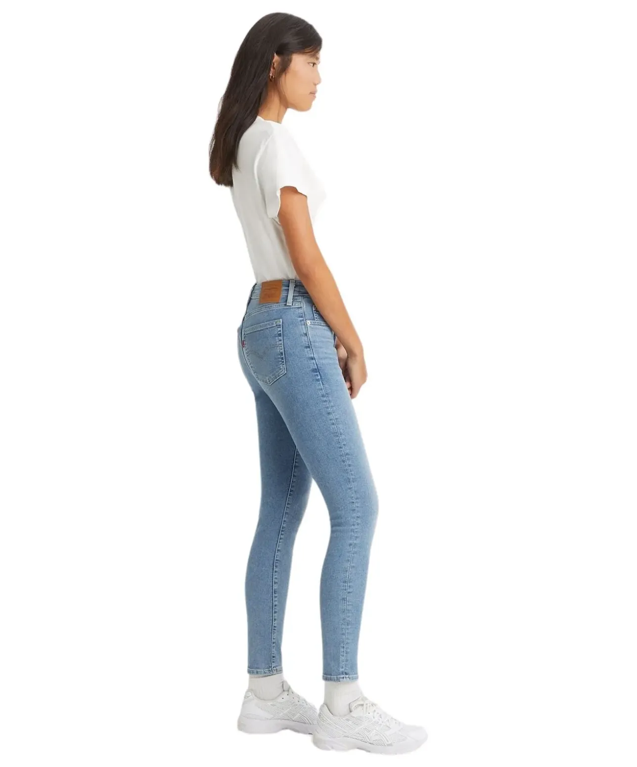 Levi's 721 High Rise Skinny Jeans in Blue Wave Light