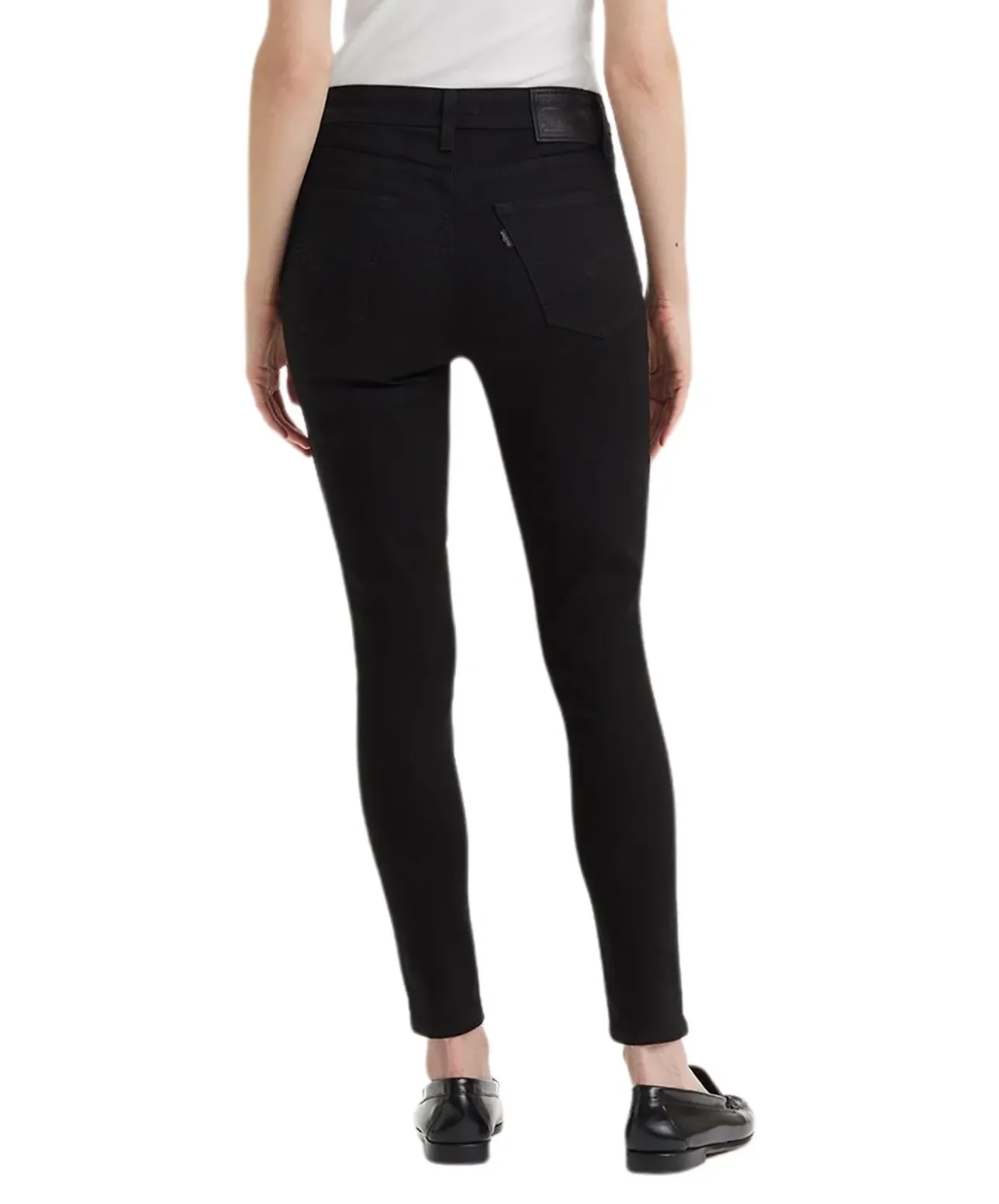 Levis 721 High Rise Skinny Jeans in schwarzer Waschung