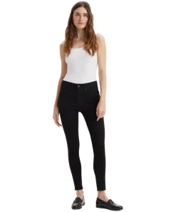 Levis 721 High Rise Skinny Jeans in schwarzer Waschung
