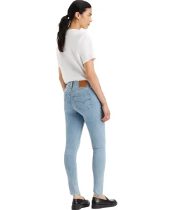 Levis 721 High Rise Skinny Jeans in heller Waves-Waschung