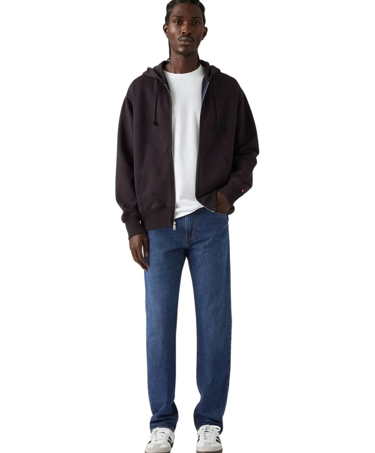 Levi's 511 Jeans aus leichtem Denim in blauer Waschung