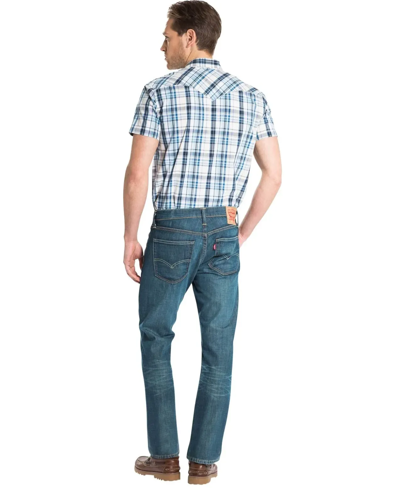 Levis 527 Jeans Bootcut in Explorer