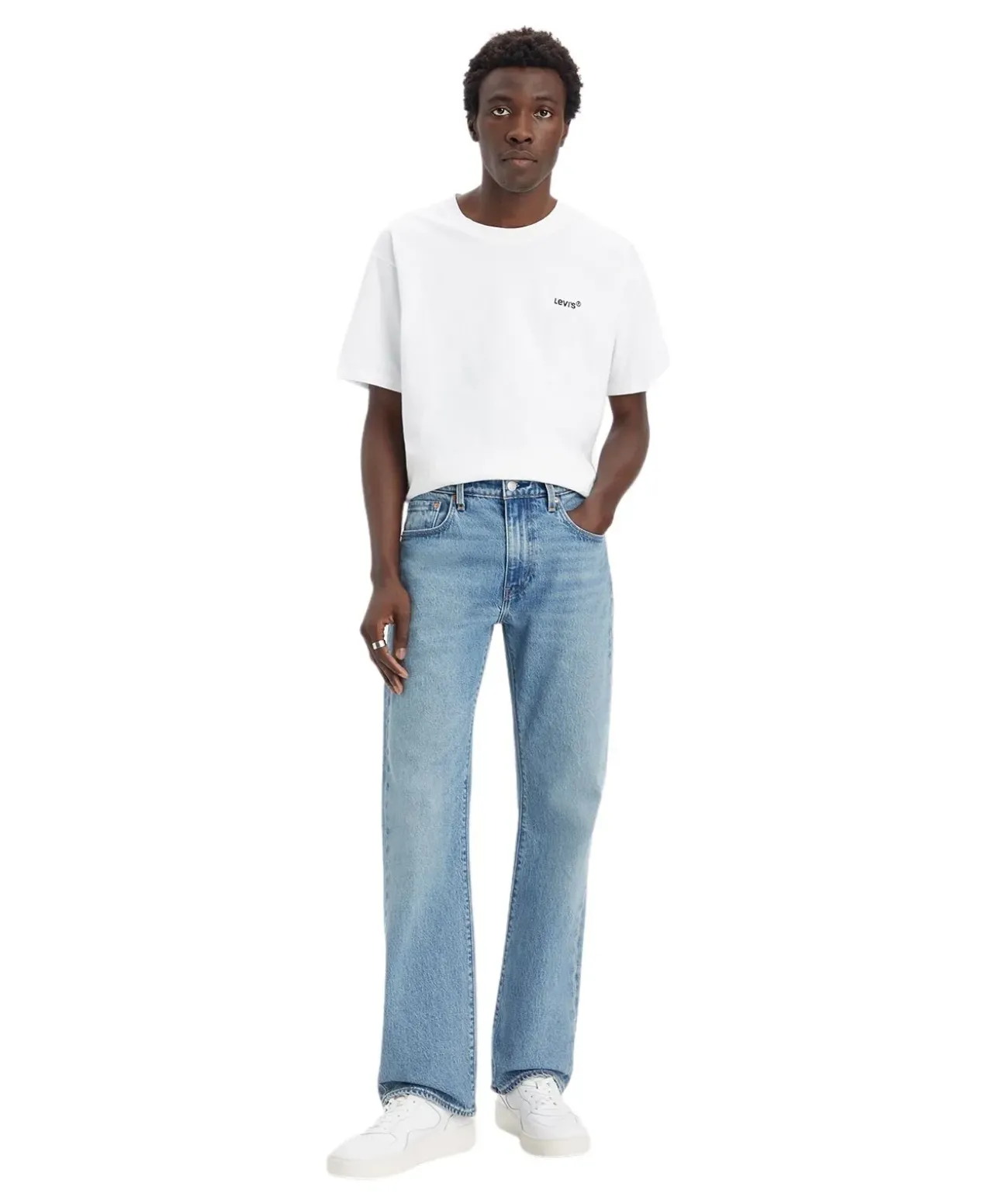 Levis 527 Jeans Bootcut in heller Waschung