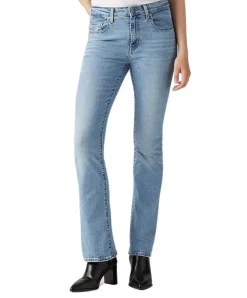 Levi's 725 Jeans Bootcut mit High Rise in Hellblau