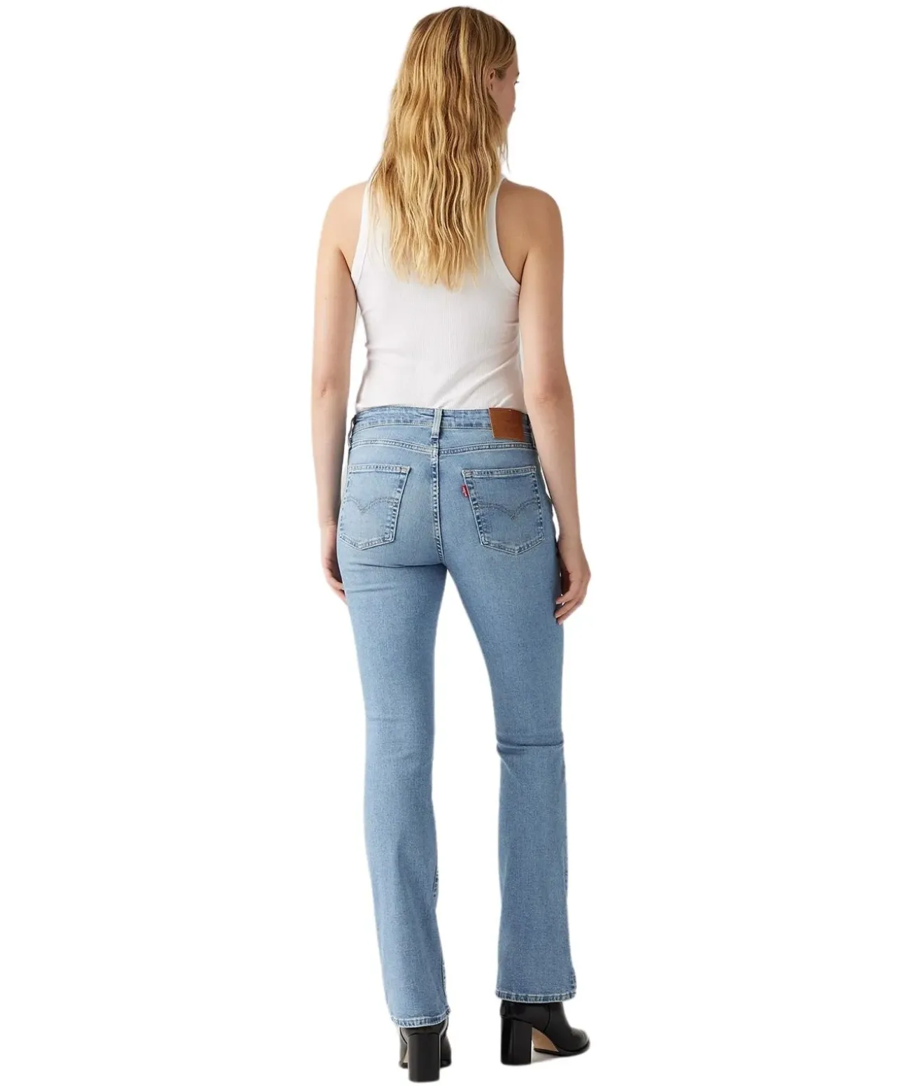 Levi's 725 Jeans Bootcut mit High Rise in Hellblau