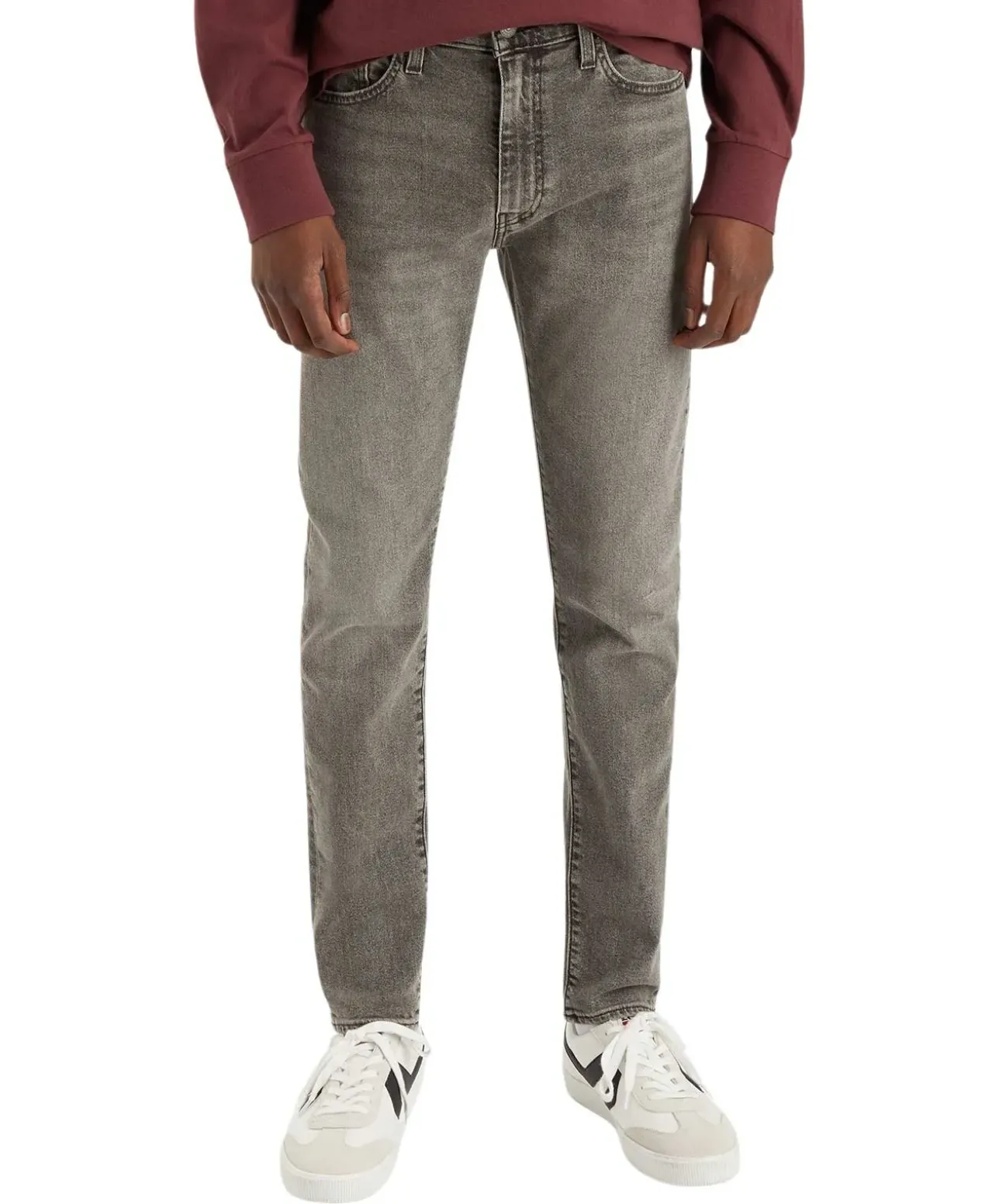 Levis 512 Jeans in Grau mit Slim Taper Fit