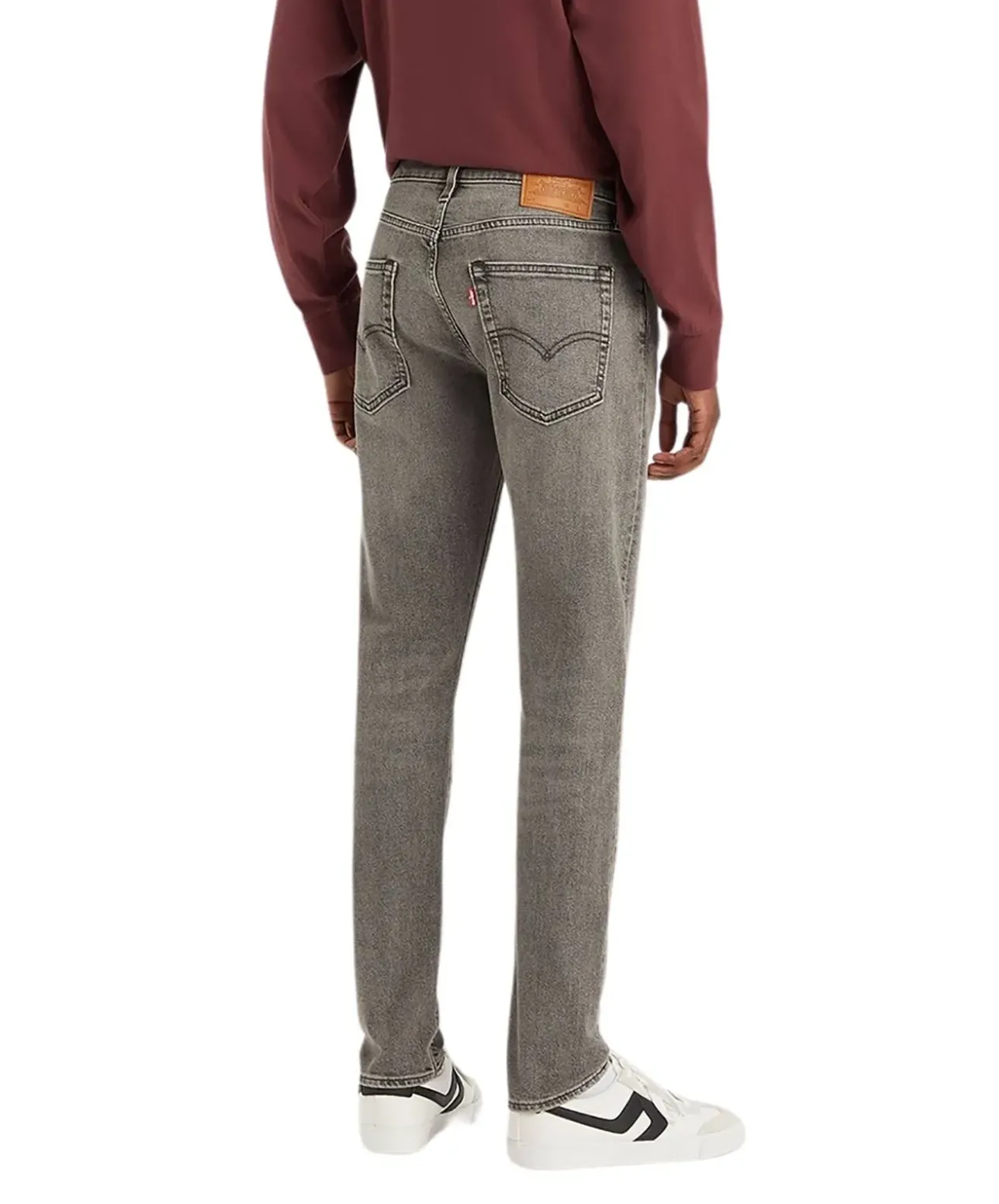 Levis 512 Jeans in Grau mit Slim Taper Fit