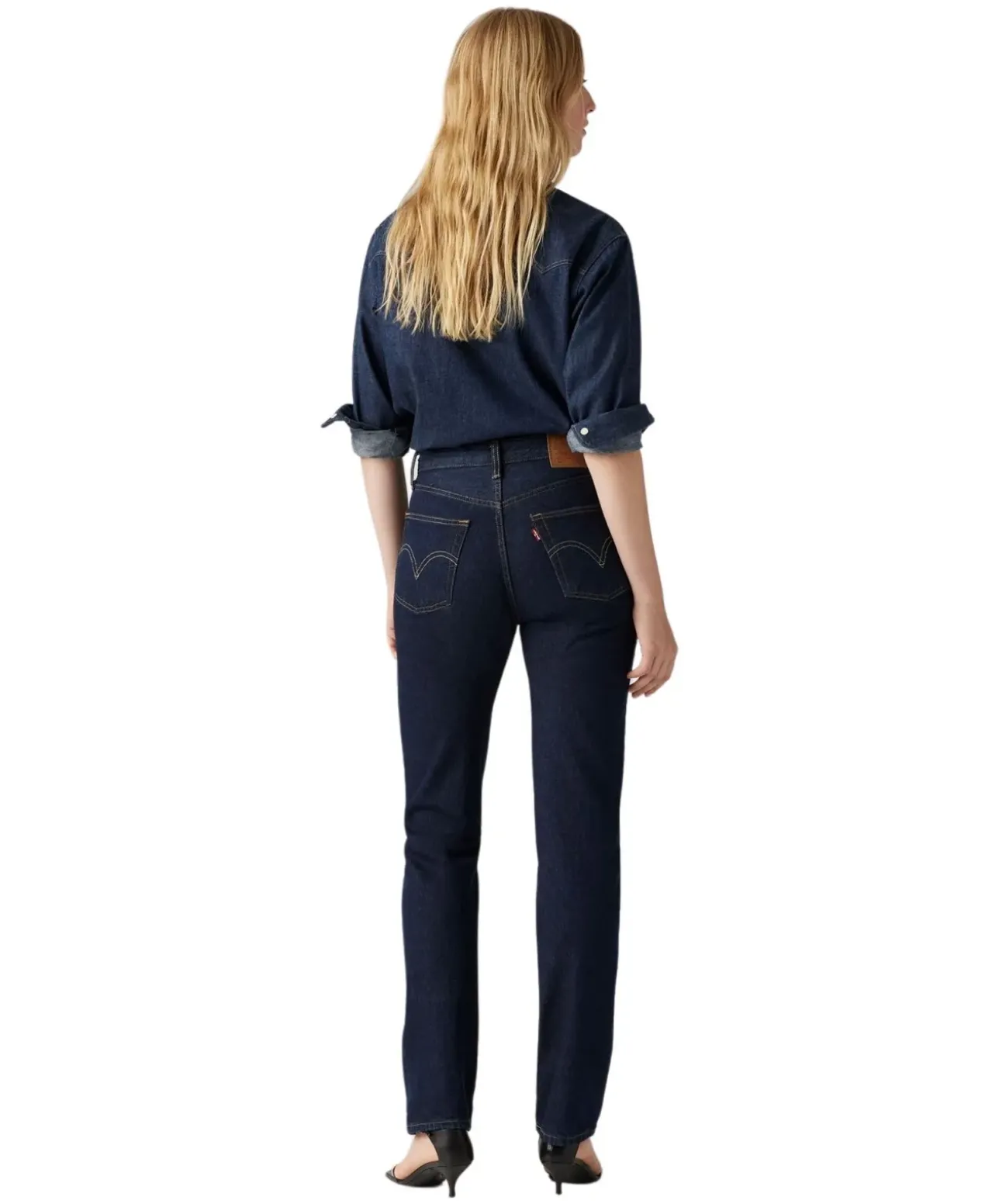 Levi's 501 Jeans Original Fit in Rinse-Waschung