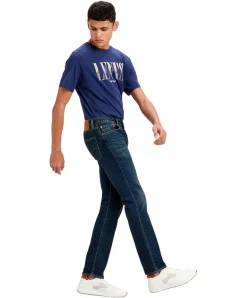 Levi’s 501 Jeans Original Fit in dunkler Block Crusher