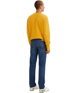 Levis 502 Jeans Regular Taper Fit in Mittelblau