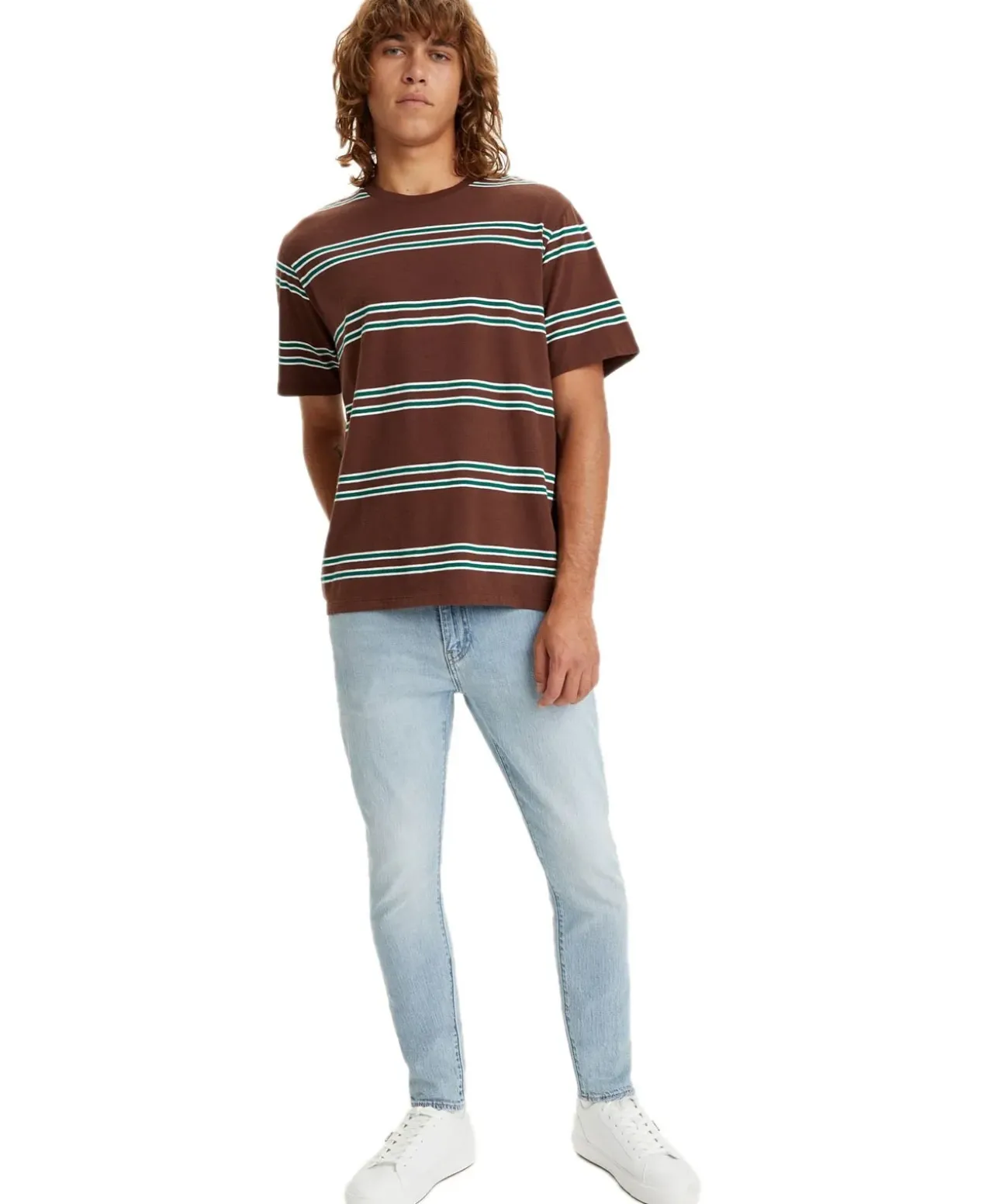 Levis 512 Jeans Slim Taper Fit in hellblauer Optik