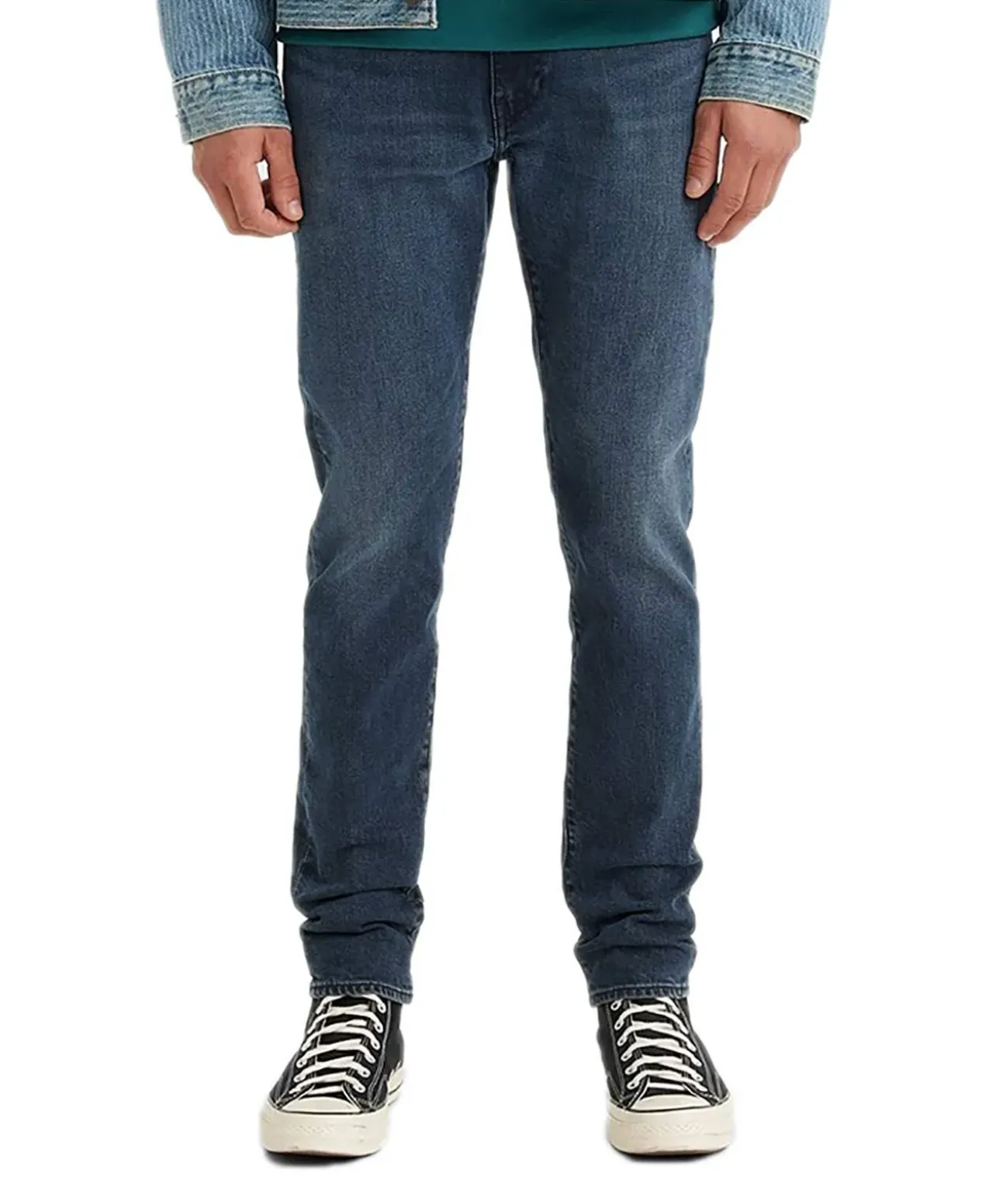 Levis 512 Jeans Slim Taper in dunklem Dark Black
