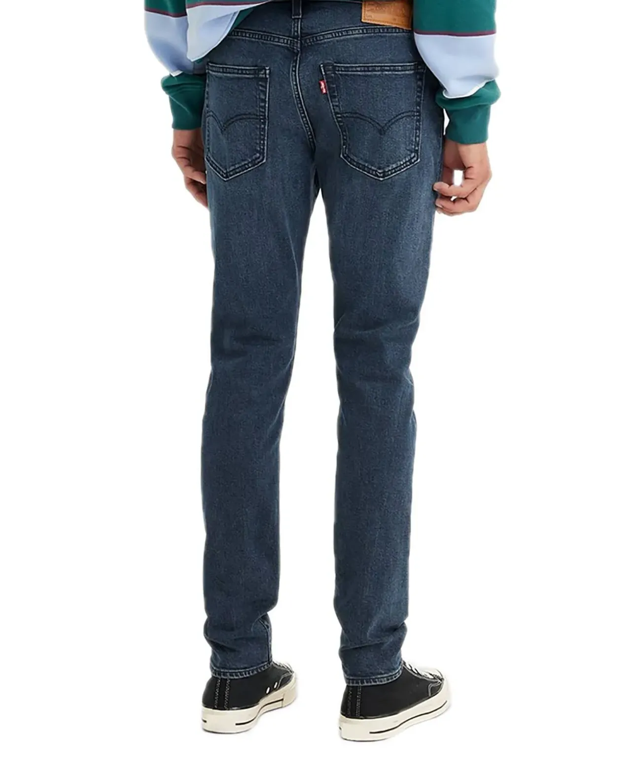 Levis 512 Jeans Slim Taper in dunklem Dark Black
