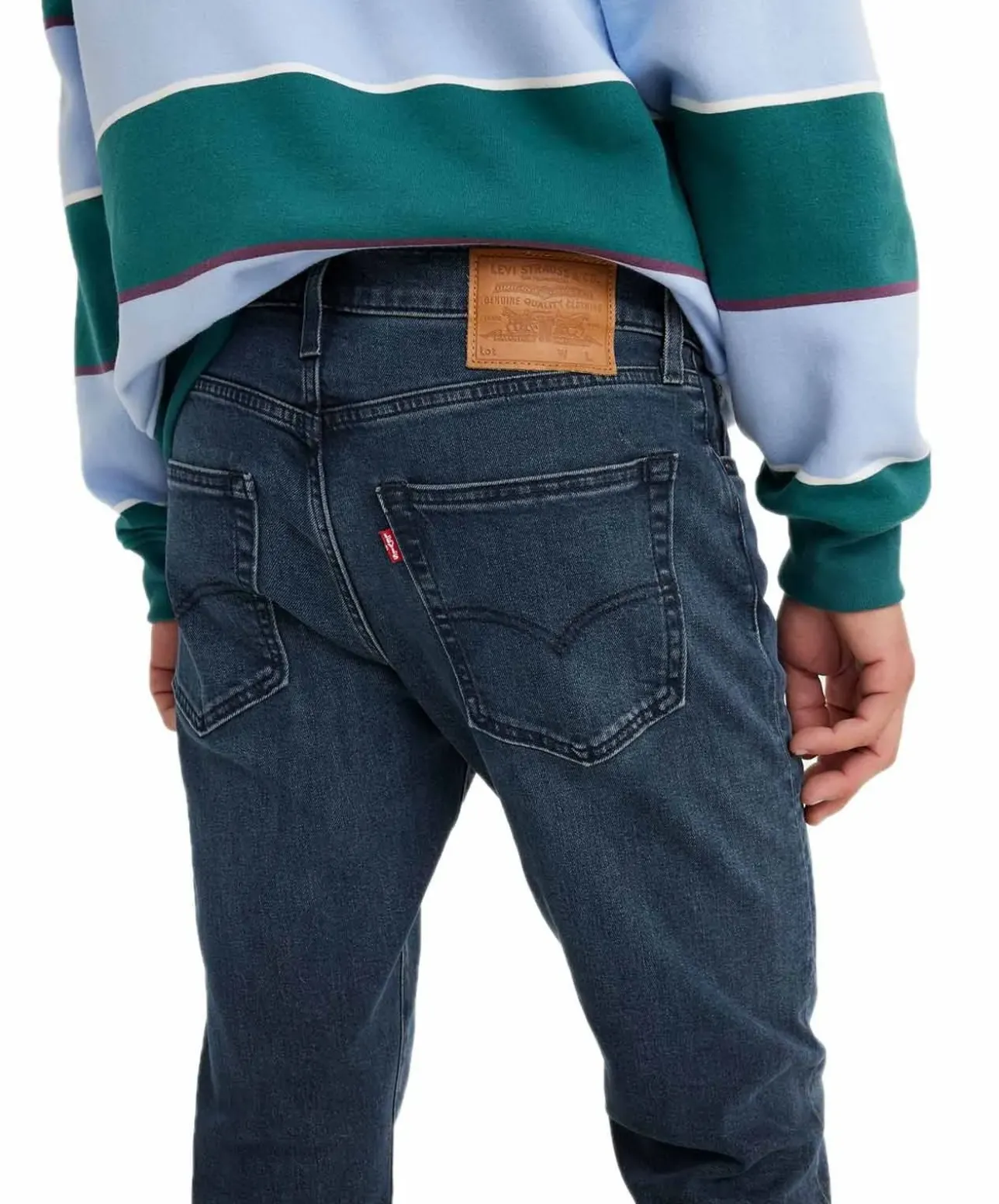 Levis 512 Jeans Slim Taper in dunklem Dark Black