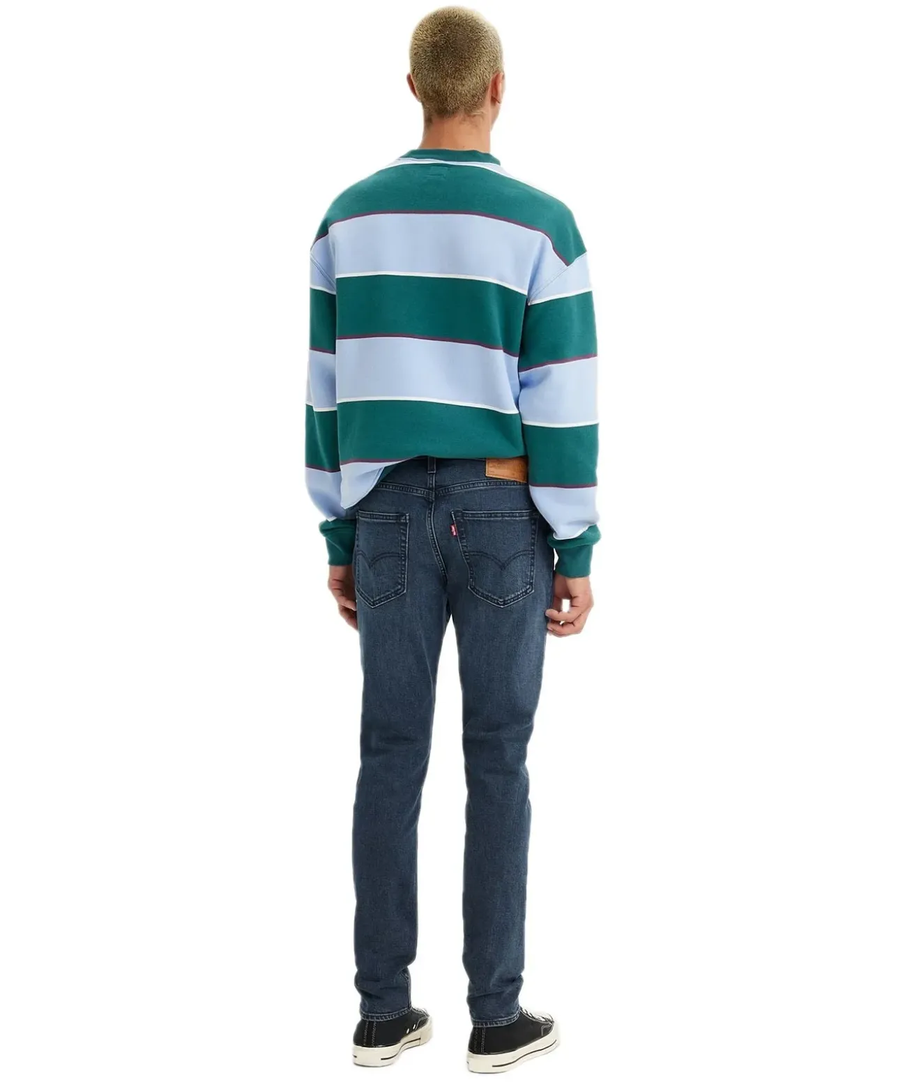 Levis 512 Jeans Slim Taper in dunklem Dark Black