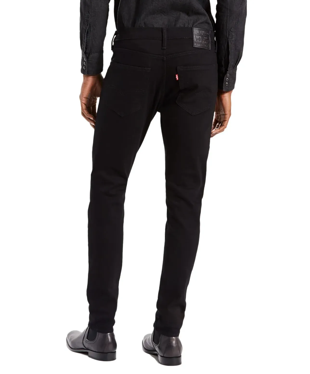 Levi's 512 Jeans Slim Tapered in schwarzem Nightshine