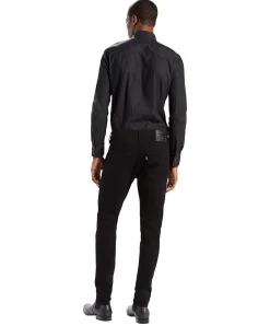 Levi's 512 Jeans Slim Tapered in schwarzem Nightshine