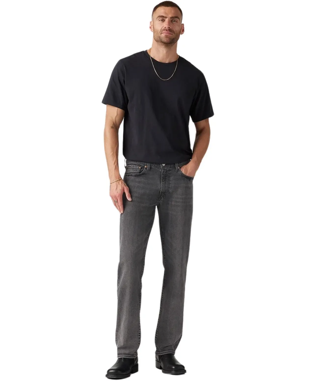 Levi's 514 Jeans Straight Fit in Dunkelgrau