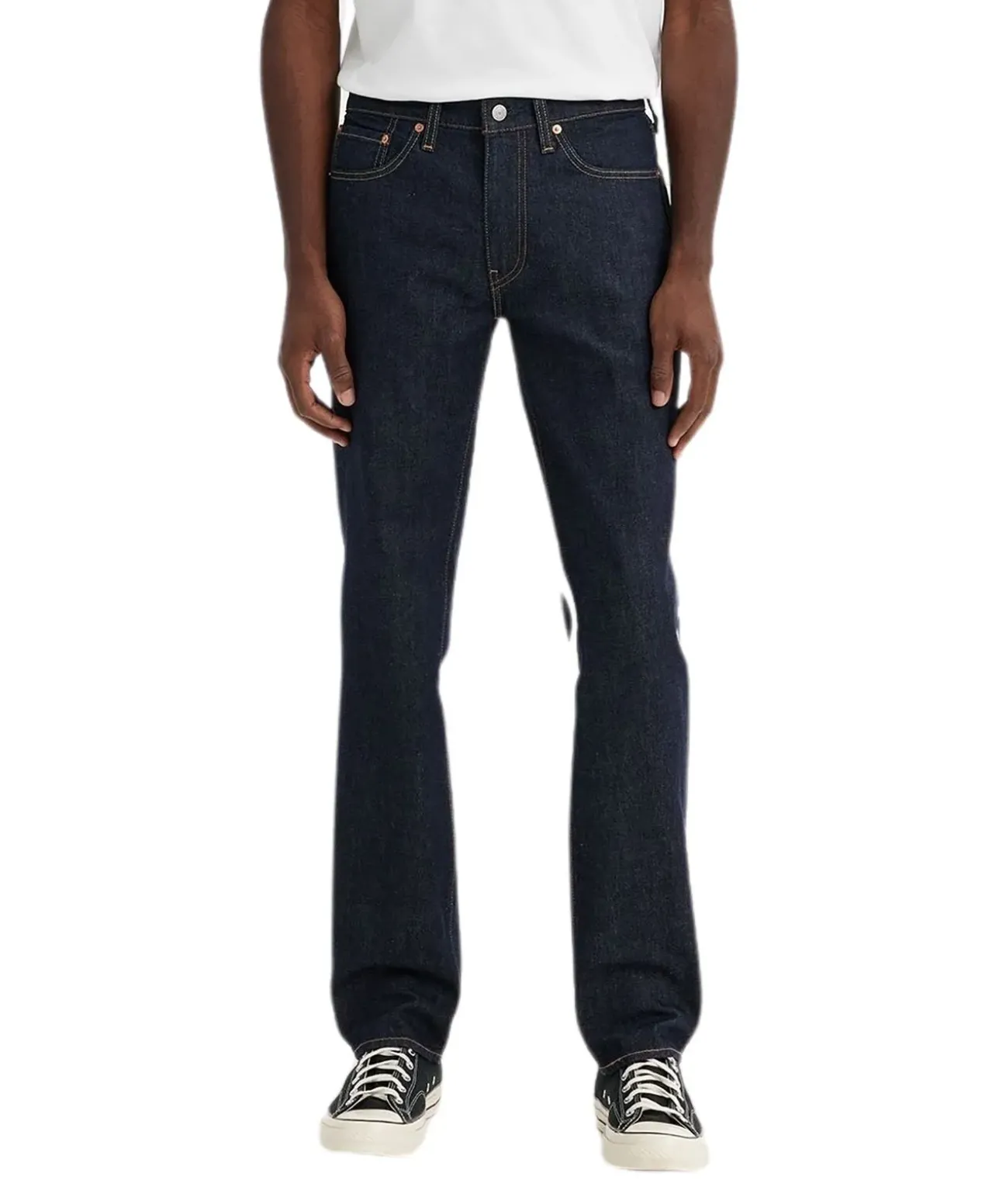 Levi's 514 Jeans Straight Fit in dunkler Rock Cod Waschung