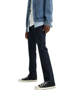 Levi's 514 Jeans Straight Fit in dunkler Rock Cod Waschung