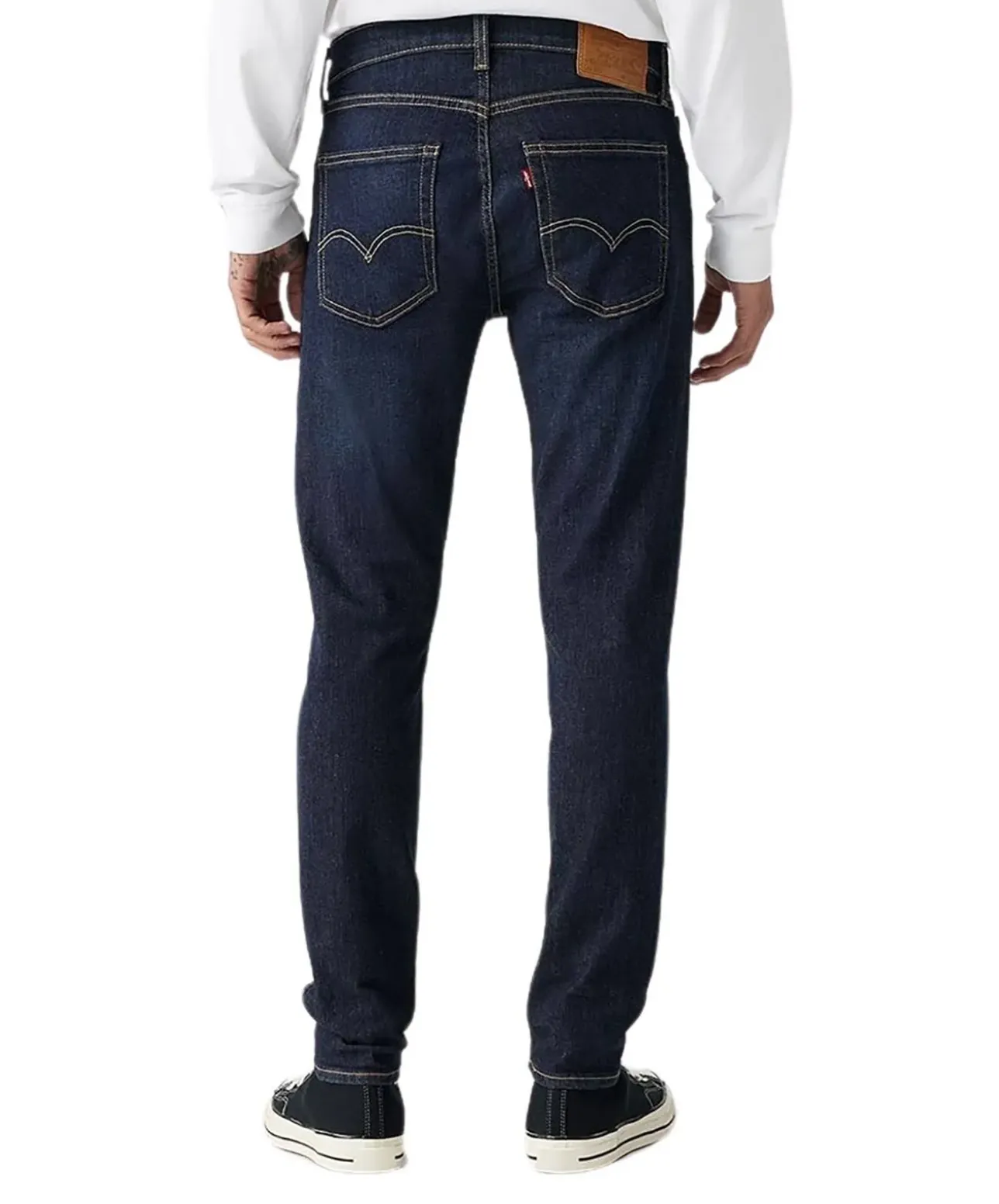 Levis 512 Jeans Taper fit in blauer Biologia-Waschung