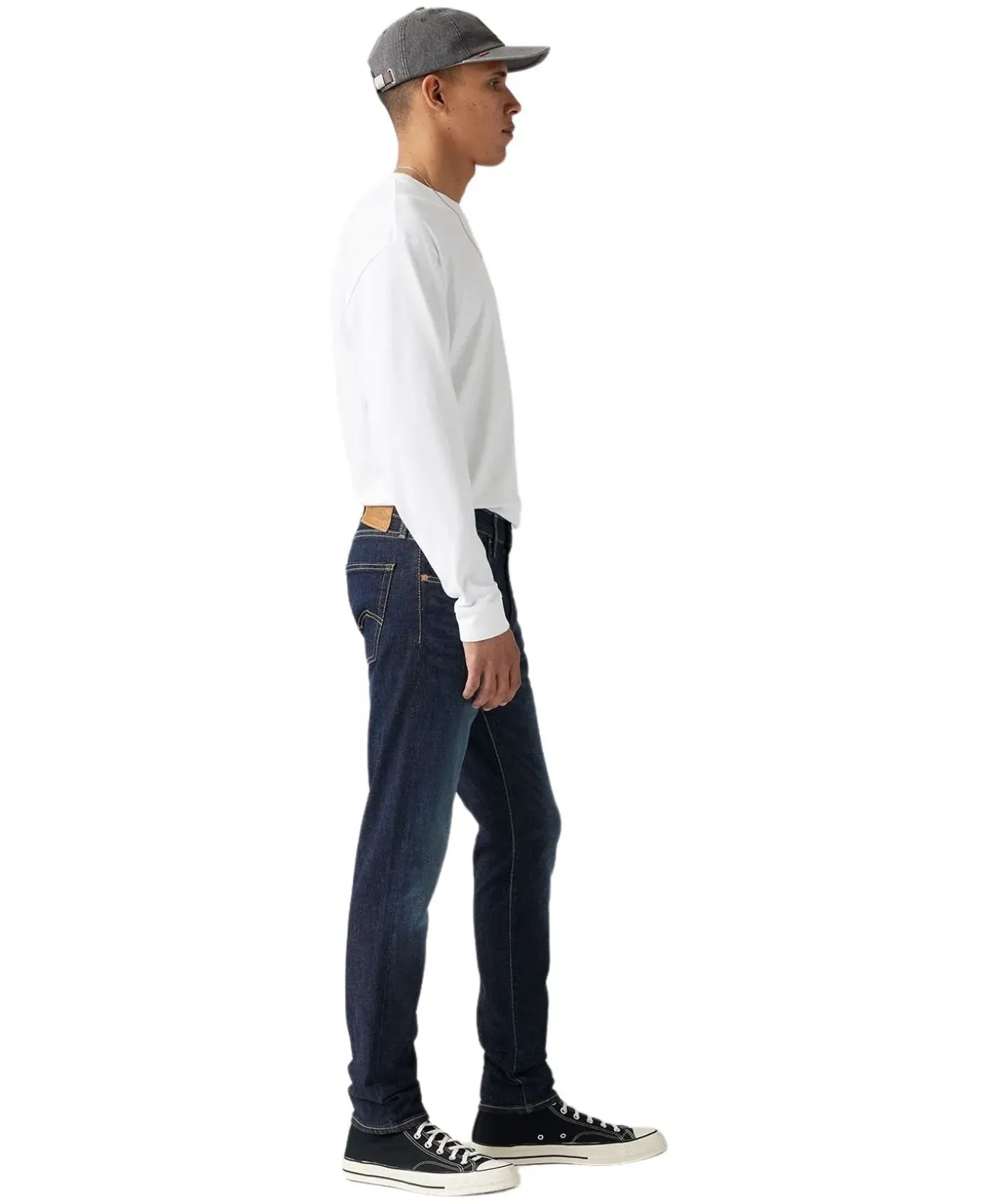 Levis 512 Jeans Taper fit in blauer Biologia-Waschung