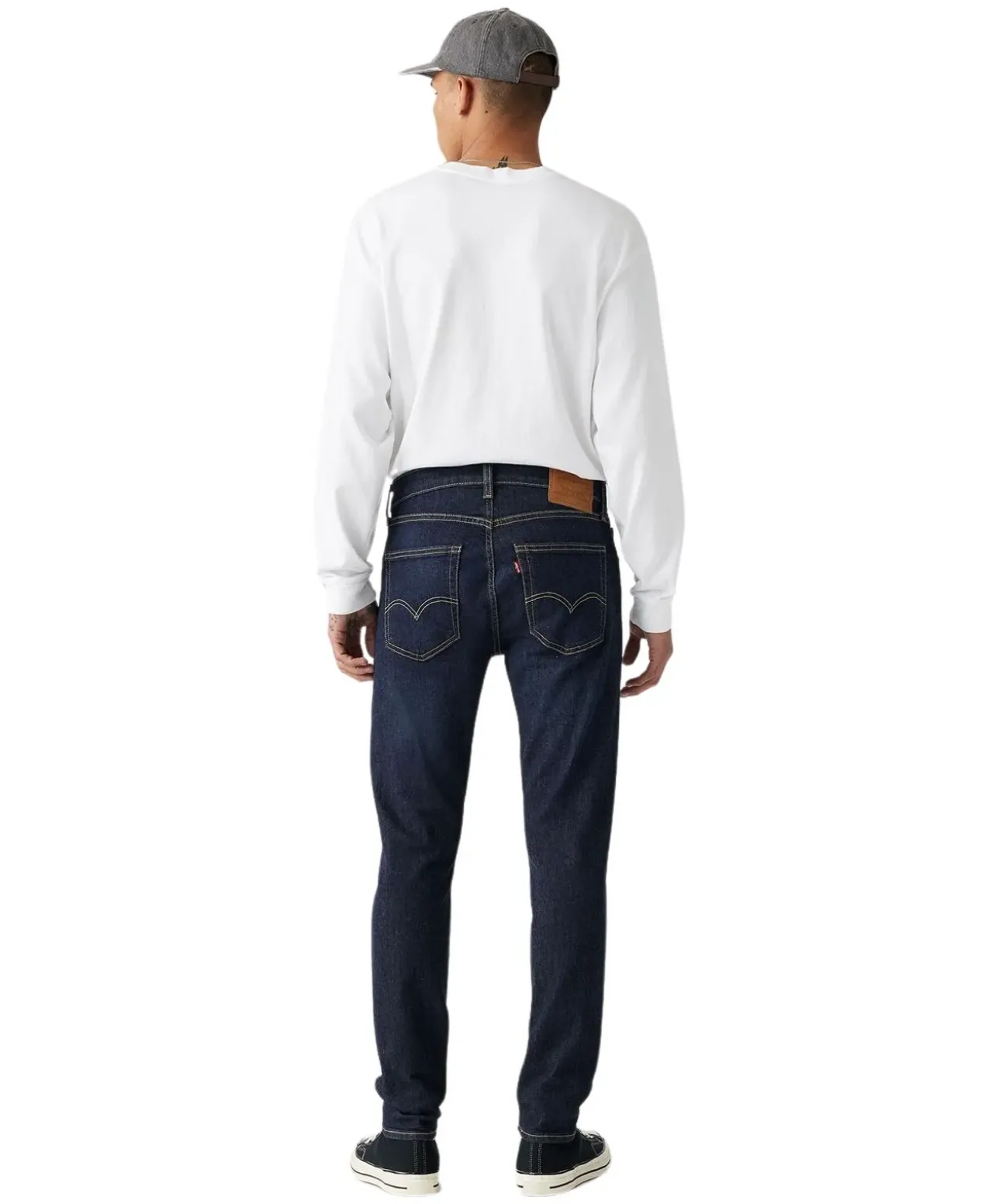 Levis 512 Jeans Taper fit in blauer Biologia-Waschung