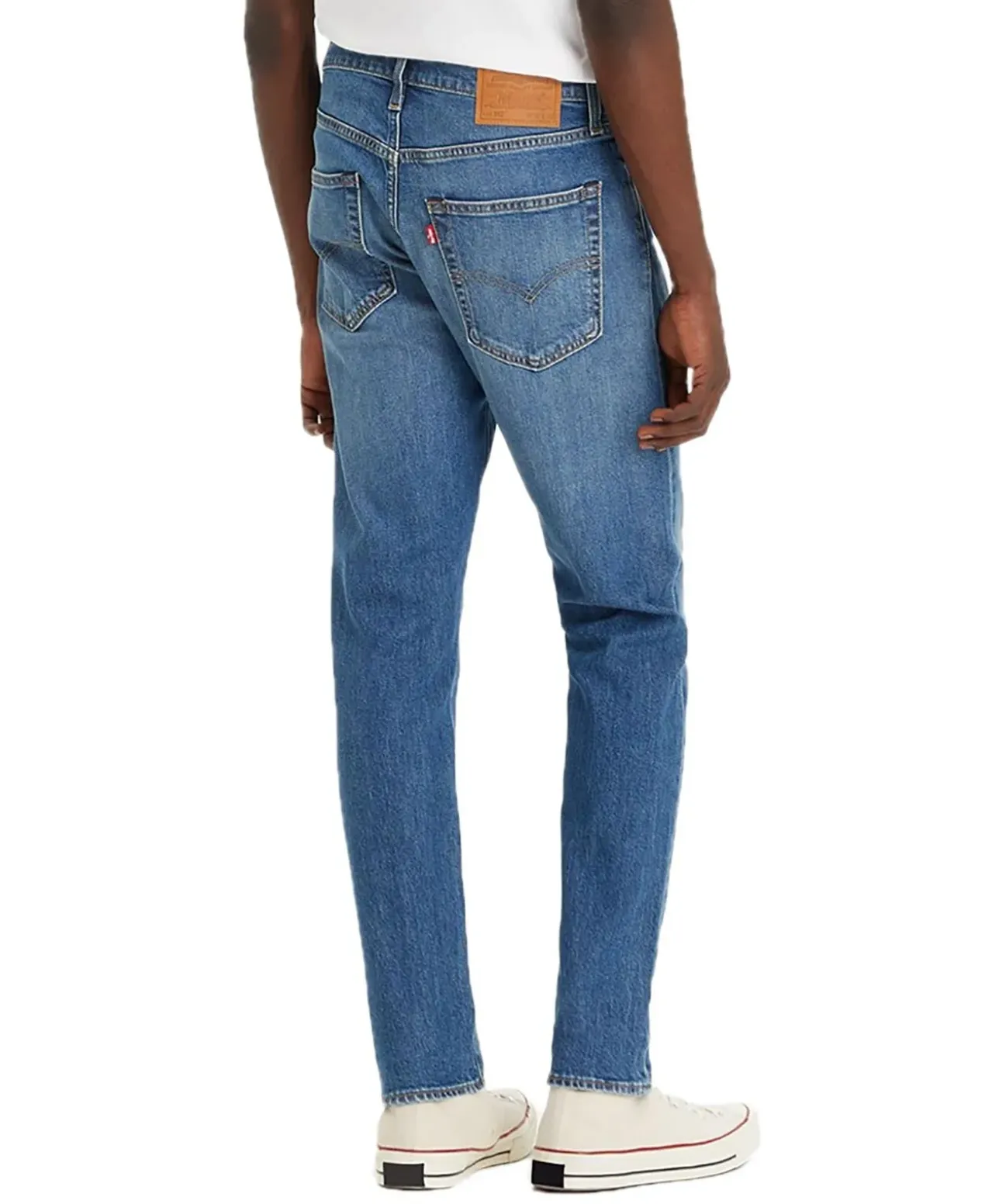 Levis 512 Jeans Tapered Fit in blauem Indigo Worn In