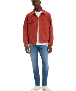 Levis 512 Jeans Tapered Fit in blauem Indigo Worn In