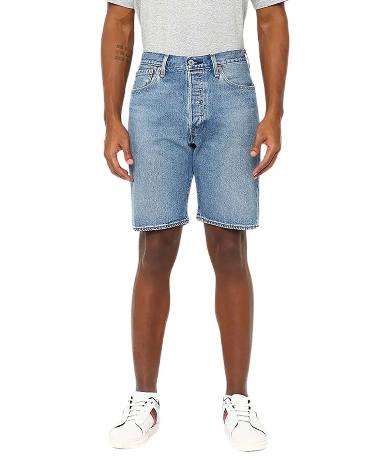 Levis 501 Original Shorts in Hellblauer Waschung