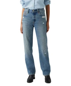 Levi's 501 90s Jeans mit geradem Bein in Vintage-Waschung