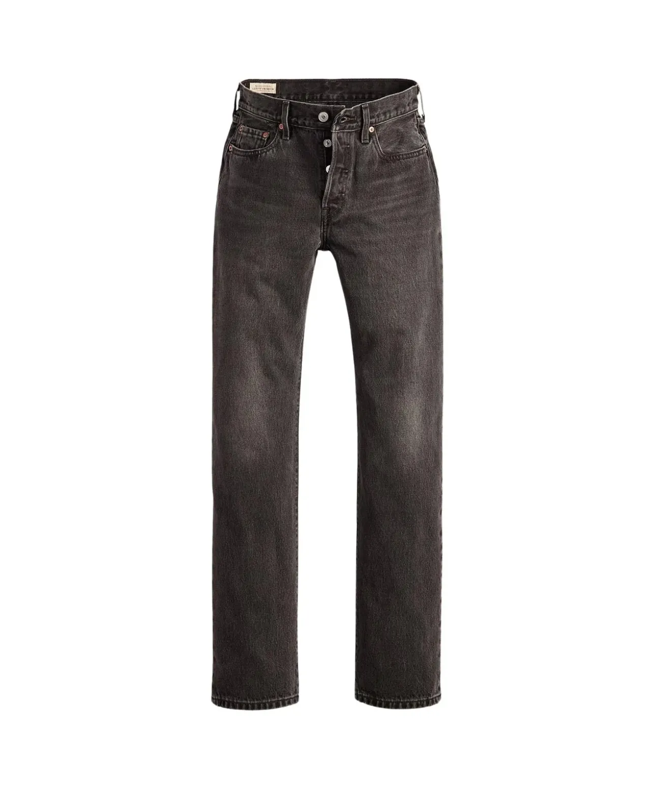 Levi's 501 90s Jeans mit geradem Bein in schwarzer Waschung