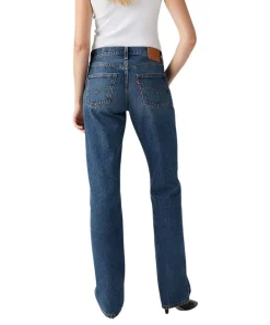 Levi's 501 90s Jeans mit geradem Bein in Mittelblau